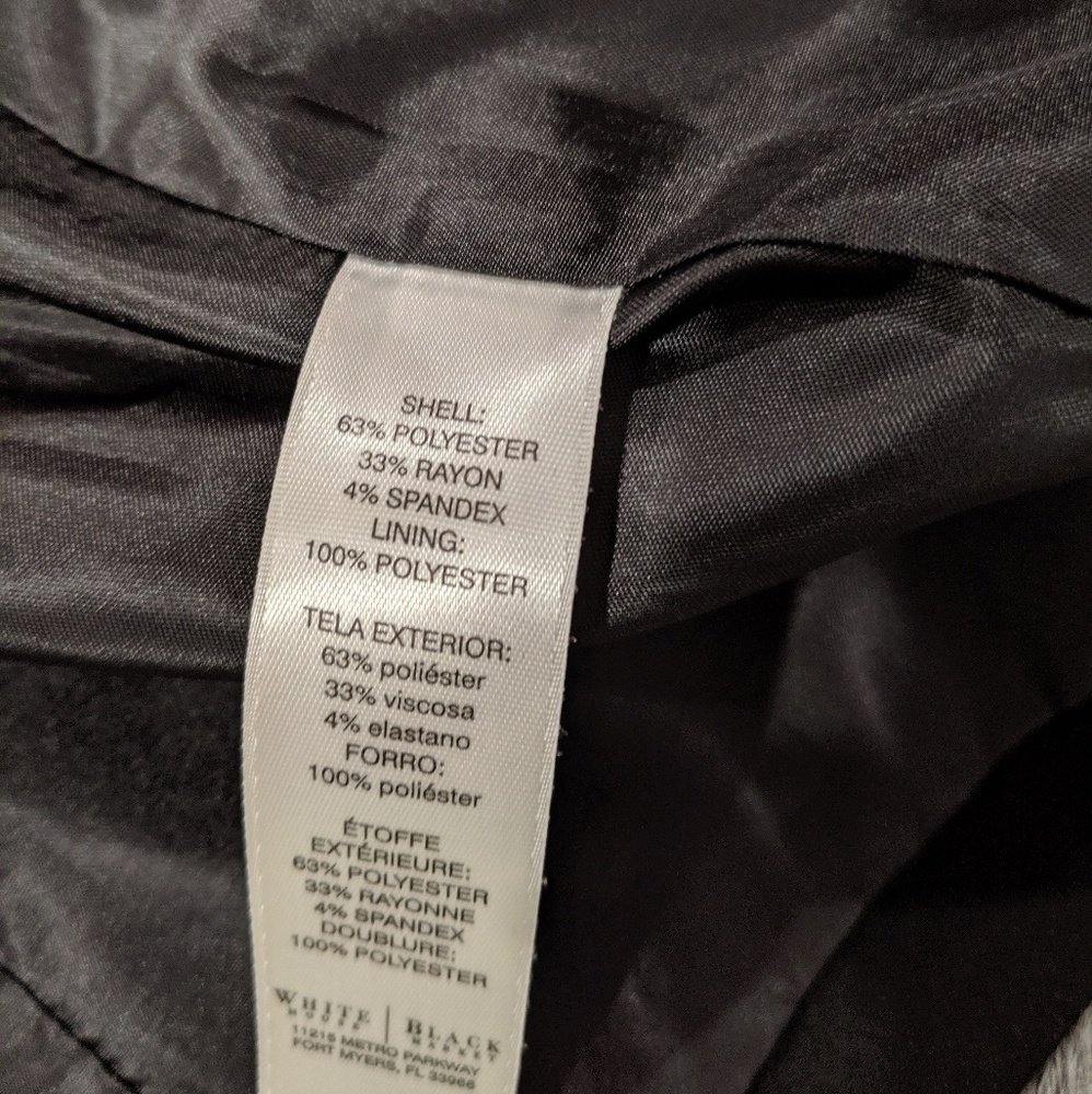 💗SOLD💗WHBM black vest - Picture 5 of 6